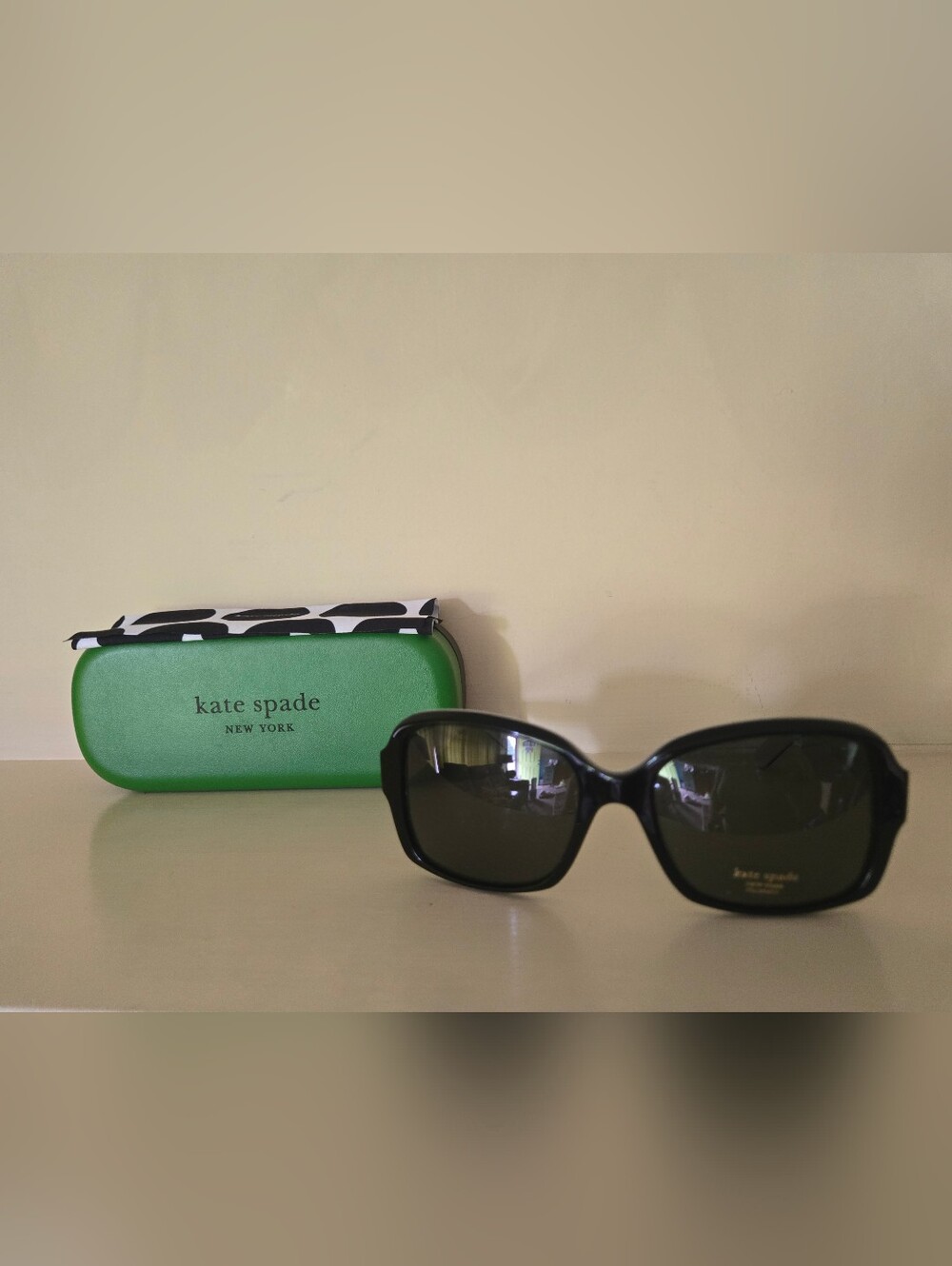 Kate Spade Women's Sunglasses Annora/P/S Polarized 54-18-130 Black & White